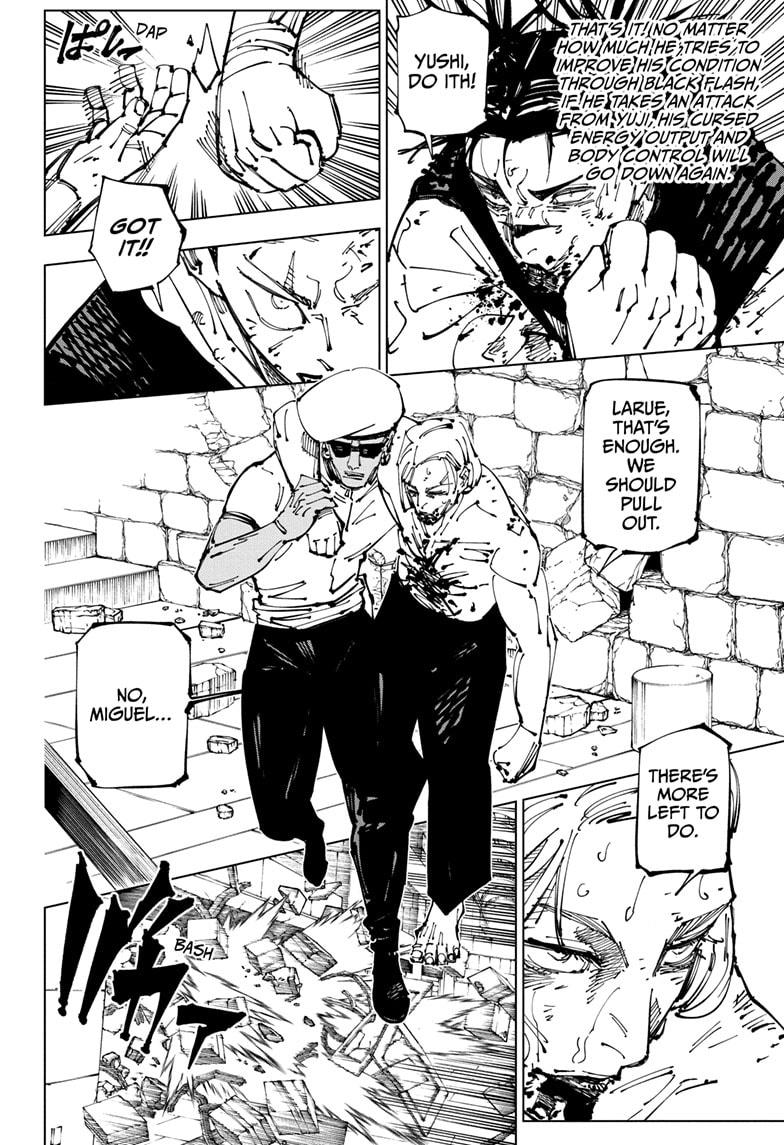 Jujutsu Kaisen Chapter 256 page 12 - Chapter 256: Inhuman Makyo Shinjuku Showdown, Part 28