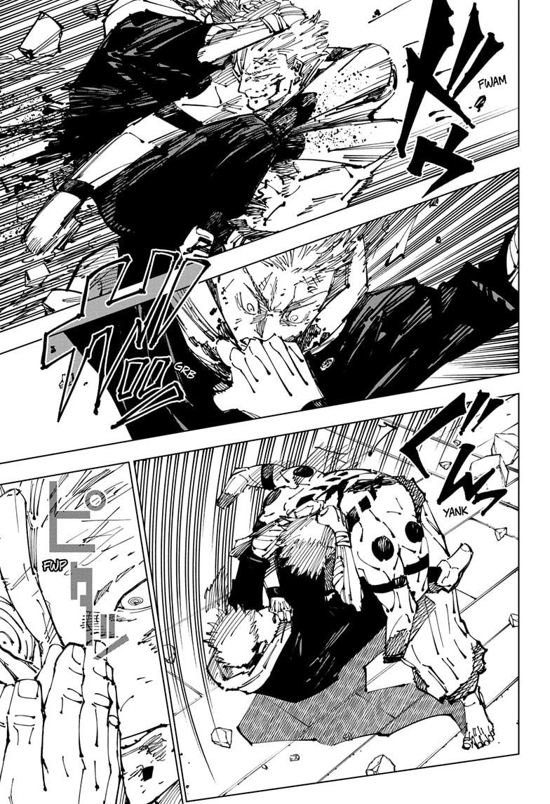 Jujutsu Kaisen Chapter 256 page 13 - Chapter 256: Inhuman Makyo Shinjuku Showdown, Part 28