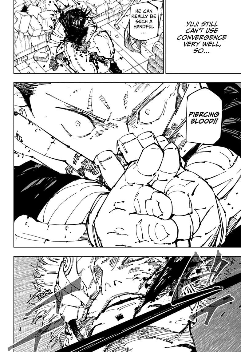 Jujutsu Kaisen Chapter 256 page 14 - Chapter 256: Inhuman Makyo Shinjuku Showdown, Part 28