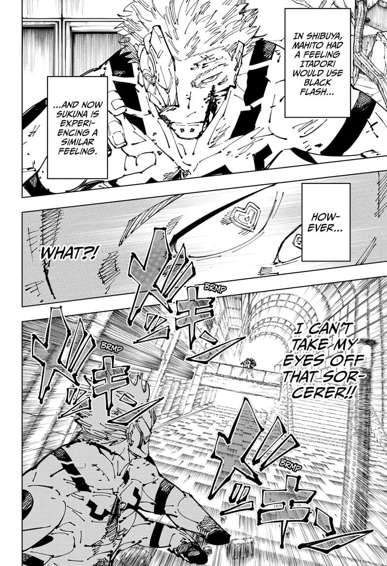 Jujutsu Kaisen Chapter 256 page 16 - Chapter 256: Inhuman Makyo Shinjuku Showdown, Part 28