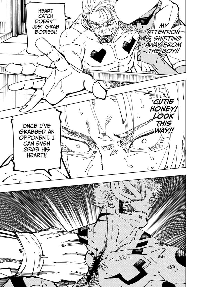 Jujutsu Kaisen Chapter 256 page 17 - Chapter 256: Inhuman Makyo Shinjuku Showdown, Part 28