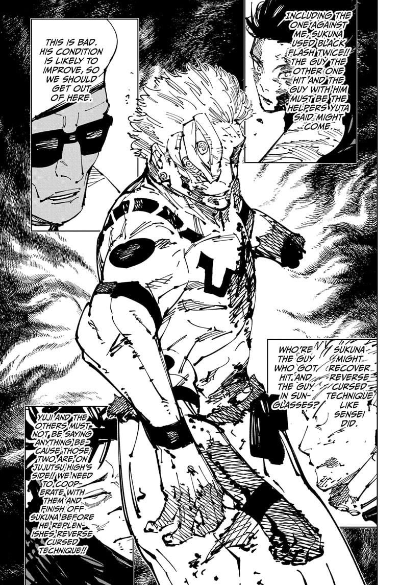 Jujutsu Kaisen Chapter 256 page 3 - Chapter 256: Inhuman Makyo Shinjuku Showdown, Part 28