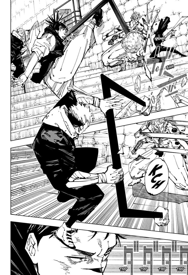 Jujutsu Kaisen Chapter 256 page 4 - Chapter 256: Inhuman Makyo Shinjuku Showdown, Part 28