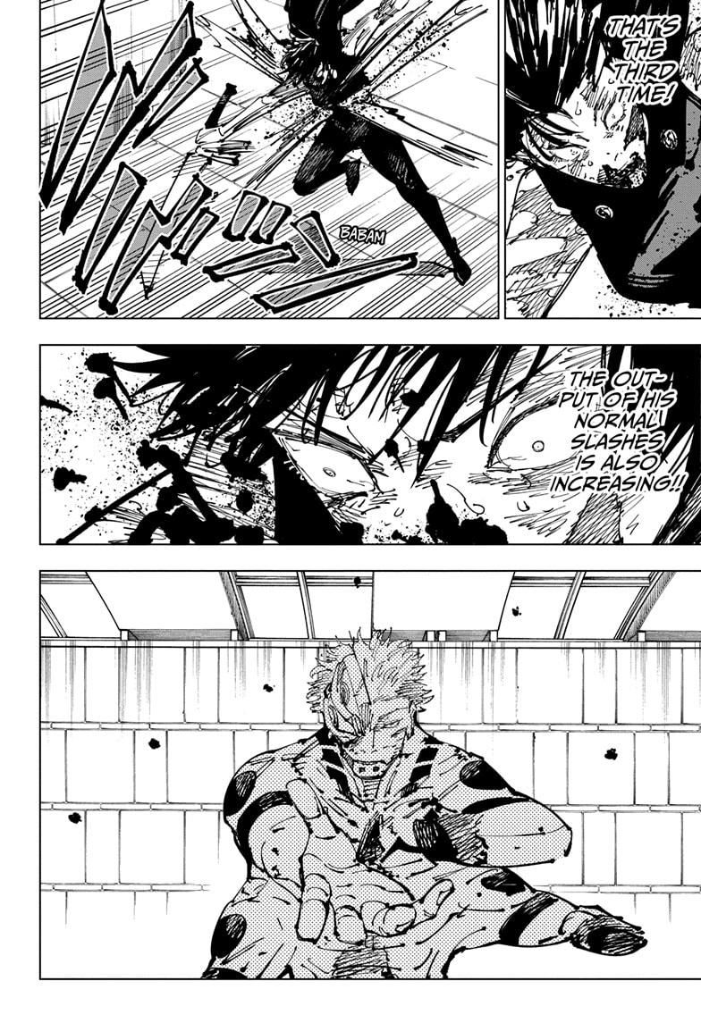 Jujutsu Kaisen Chapter 256 page 8 - Chapter 256: Inhuman Makyo Shinjuku Showdown, Part 28