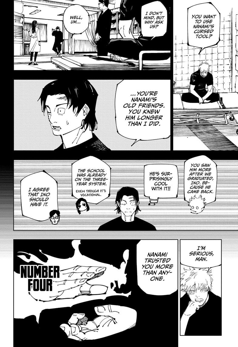 Jujutsu Kaisen Chapter 257 page 10 - Chapter 257: Inhuman Makyo Shinjuku Showdown, Part 29