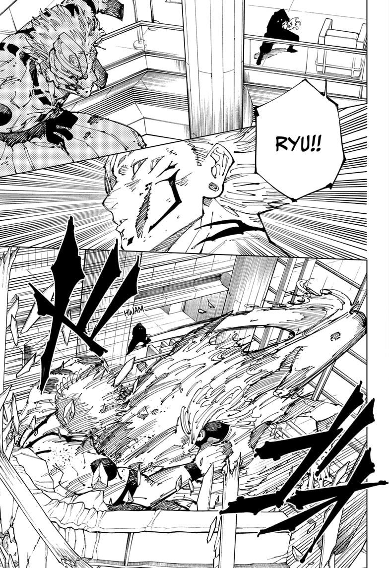 Jujutsu Kaisen Chapter 257 page 11 - Chapter 257: Inhuman Makyo Shinjuku Showdown, Part 29