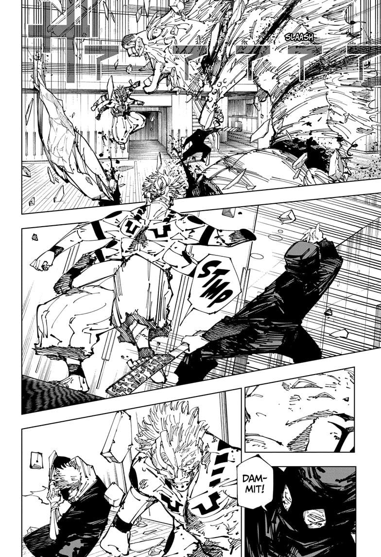 Jujutsu Kaisen Chapter 257 page 12 - Chapter 257: Inhuman Makyo Shinjuku Showdown, Part 29