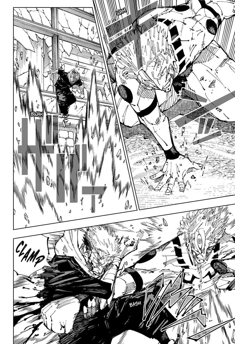 Jujutsu Kaisen Chapter 257 page 14 - Chapter 257: Inhuman Makyo Shinjuku Showdown, Part 29