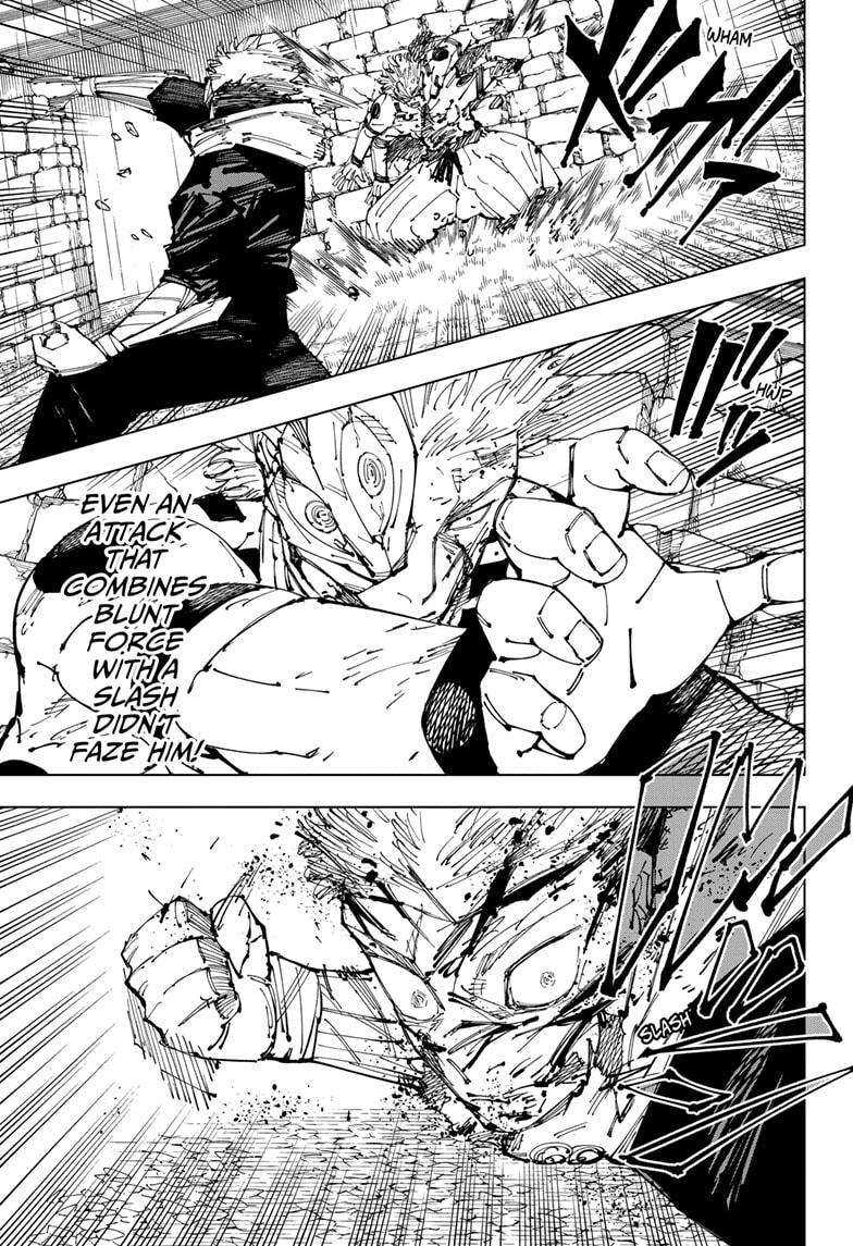 Jujutsu Kaisen Chapter 257 page 15 - Chapter 257: Inhuman Makyo Shinjuku Showdown, Part 29