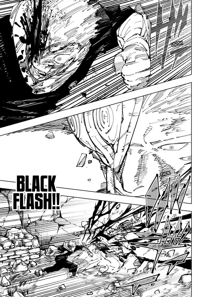 Jujutsu Kaisen Chapter 257 page 17 - Chapter 257: Inhuman Makyo Shinjuku Showdown, Part 29