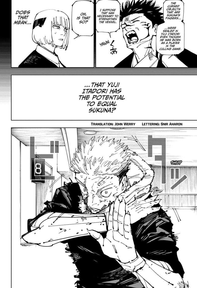 Jujutsu Kaisen Chapter 257 page 2 - Chapter 257: Inhuman Makyo Shinjuku Showdown, Part 29