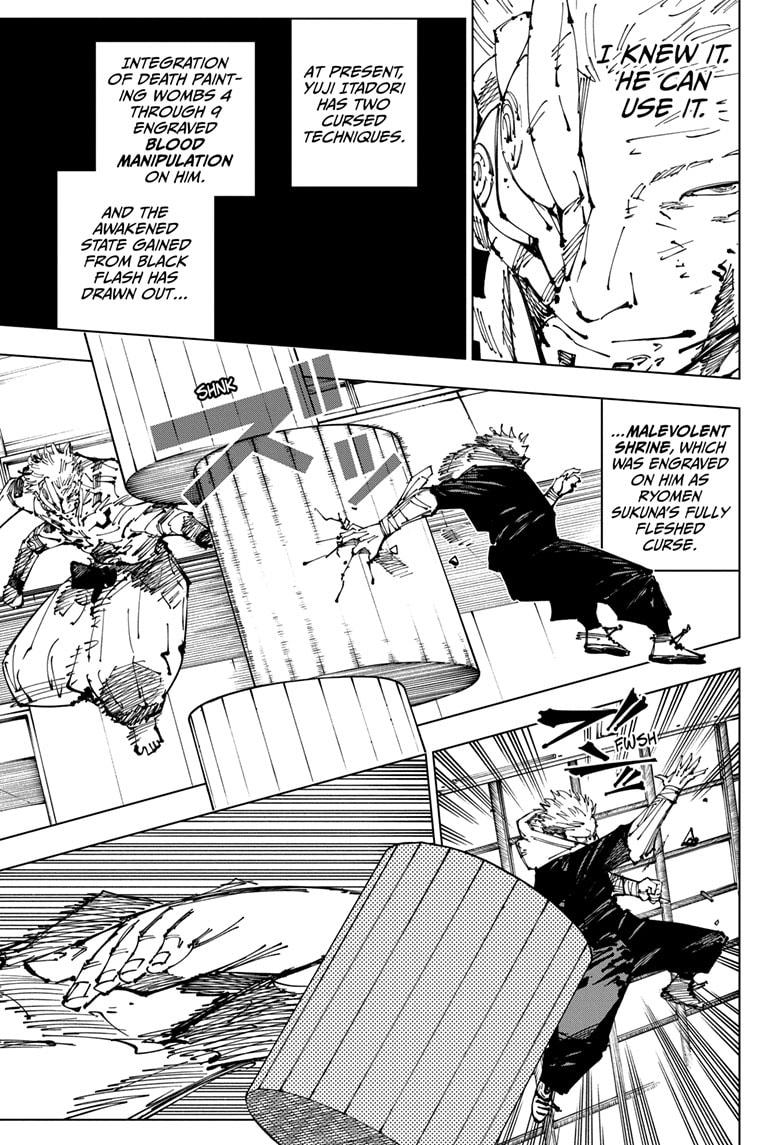 Jujutsu Kaisen Chapter 257 page 7 - Chapter 257: Inhuman Makyo Shinjuku Showdown, Part 29