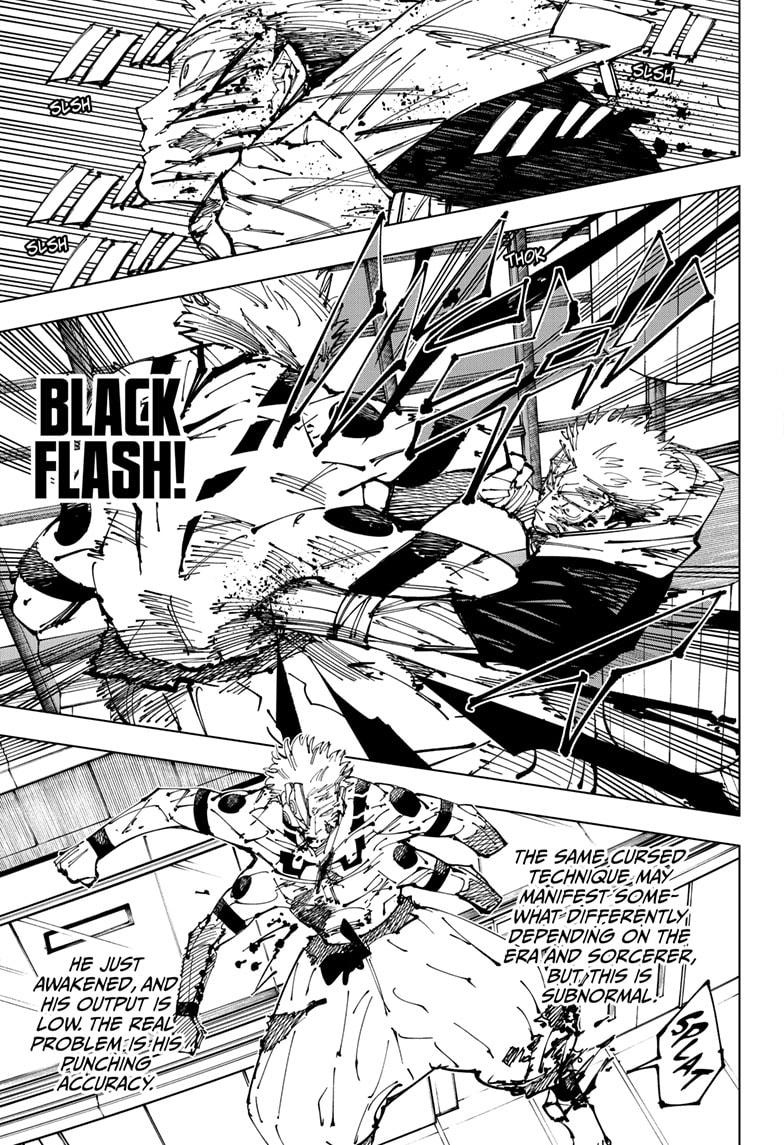 Jujutsu Kaisen Chapter 257 page 9 - Chapter 257: Inhuman Makyo Shinjuku Showdown, Part 29