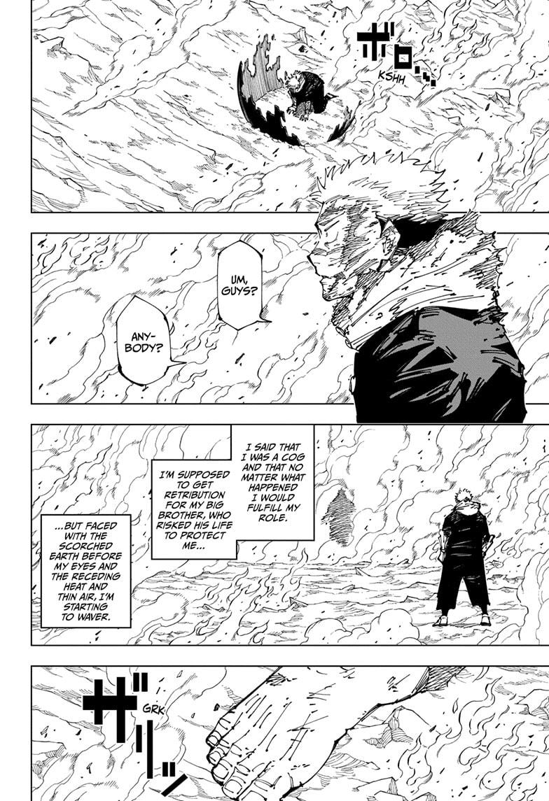 Jujutsu Kaisen Chapter 259 page 10 - Chapter 259: Inhuman Makyo Shinjuku Showdown, Part 31