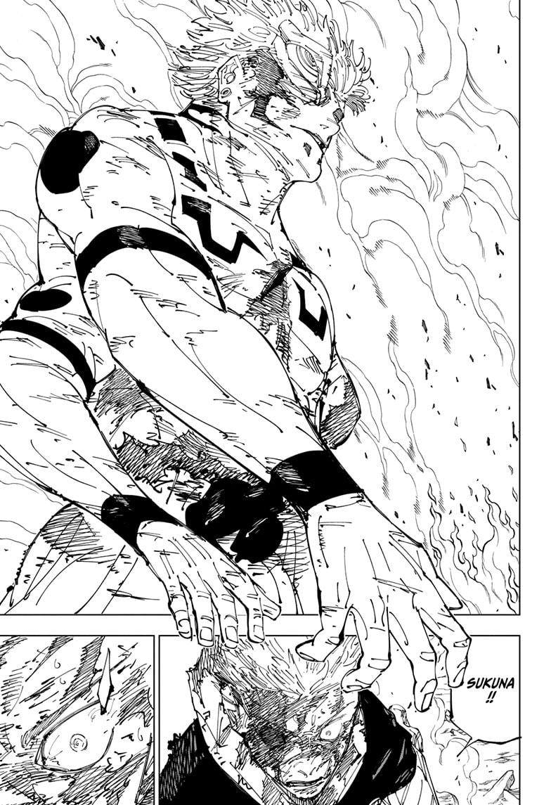 Jujutsu Kaisen Chapter 259 page 11 - Chapter 259: Inhuman Makyo Shinjuku Showdown, Part 31