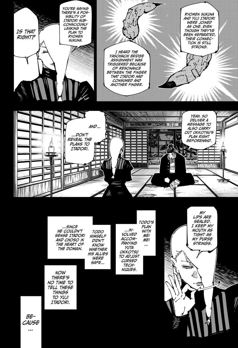 Jujutsu Kaisen Chapter 259 page 14 - Chapter 259: Inhuman Makyo Shinjuku Showdown, Part 31