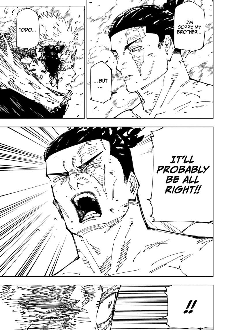 Jujutsu Kaisen Chapter 259 page 15 - Chapter 259: Inhuman Makyo Shinjuku Showdown, Part 31