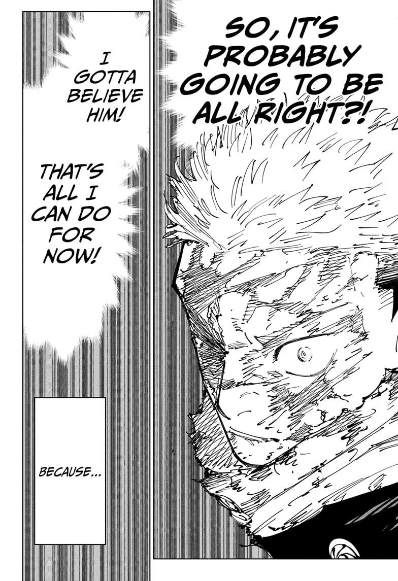Jujutsu Kaisen Chapter 259 page 16 - Chapter 259: Inhuman Makyo Shinjuku Showdown, Part 31