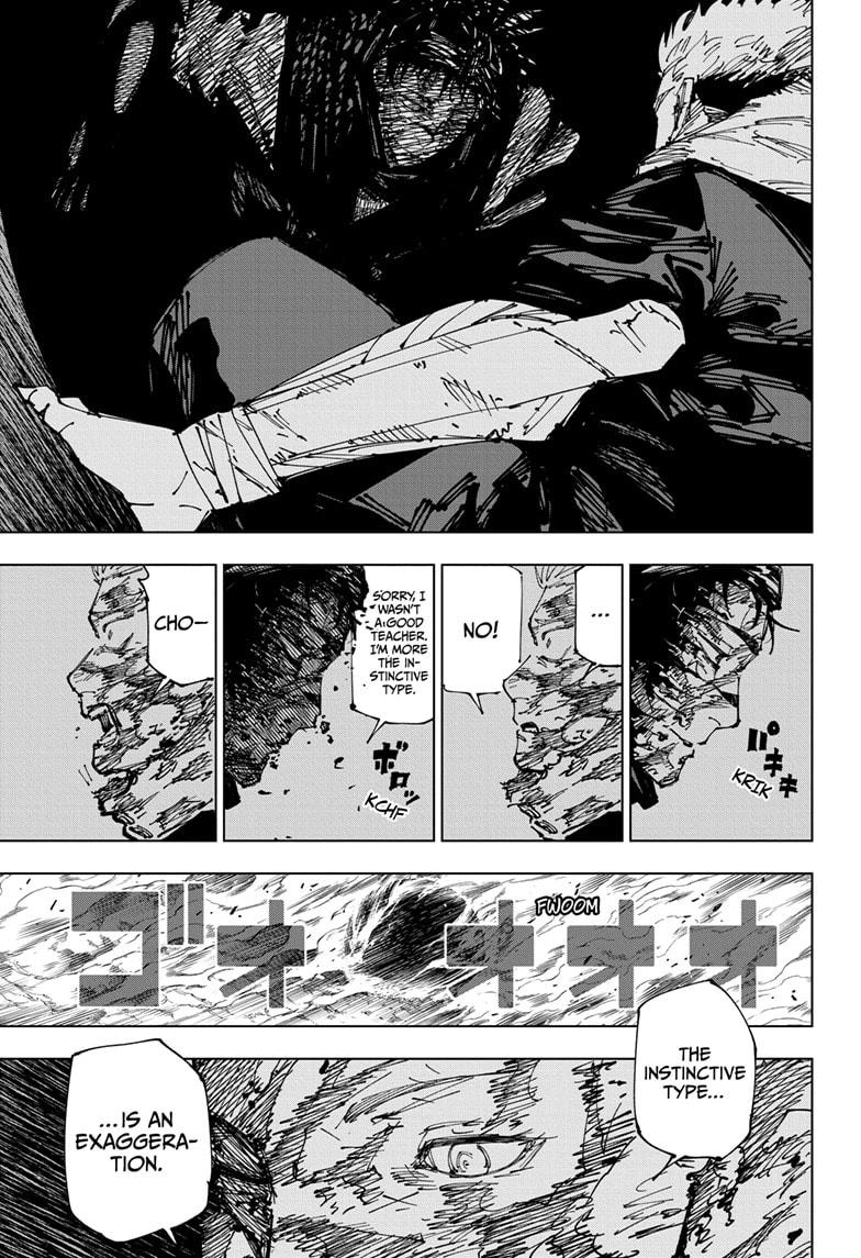 Jujutsu Kaisen Chapter 259 page 5 - Chapter 259: Inhuman Makyo Shinjuku Showdown, Part 31