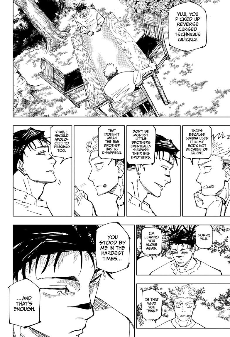Jujutsu Kaisen Chapter 259 page 6 - Chapter 259: Inhuman Makyo Shinjuku Showdown, Part 31