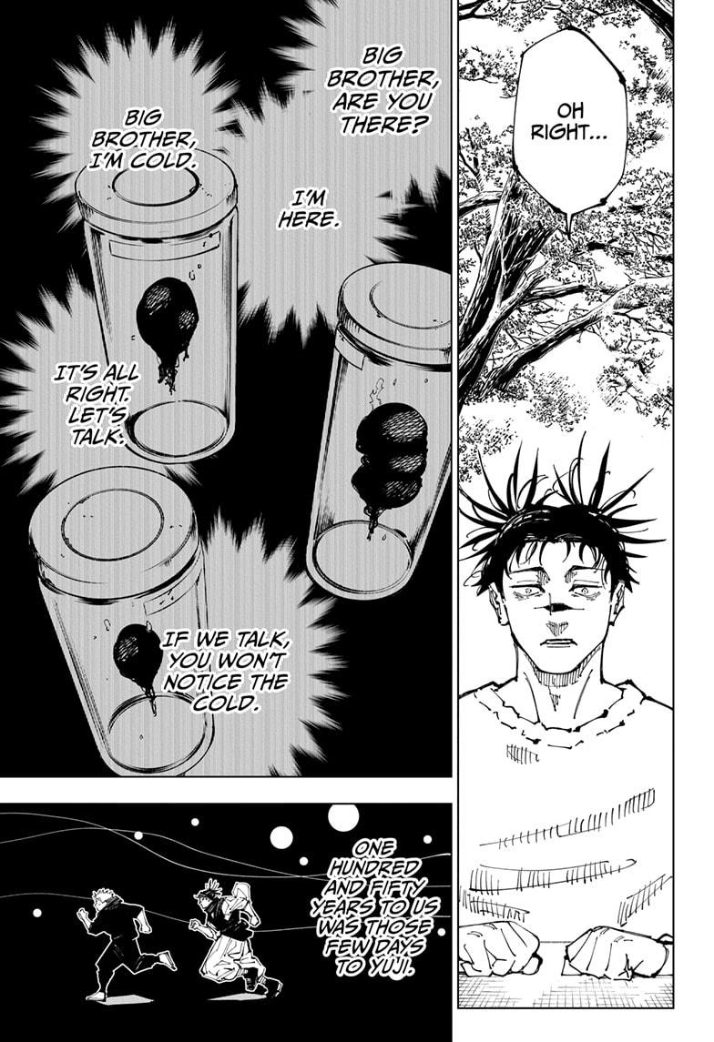 Jujutsu Kaisen Chapter 259 page 7 - Chapter 259: Inhuman Makyo Shinjuku Showdown, Part 31