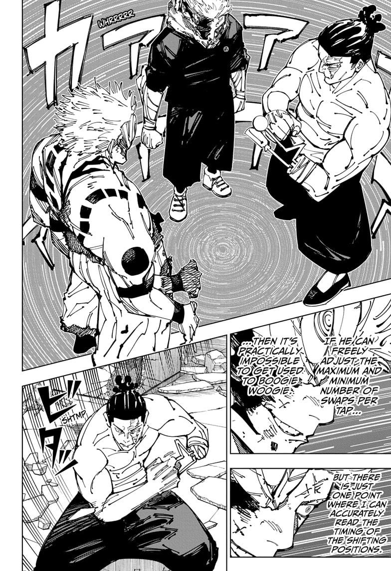 Jujutsu Kaisen Chapter 260 page 11 - Chapter 260: Inhuman Makyo Shinjuku Showdown, Part 32