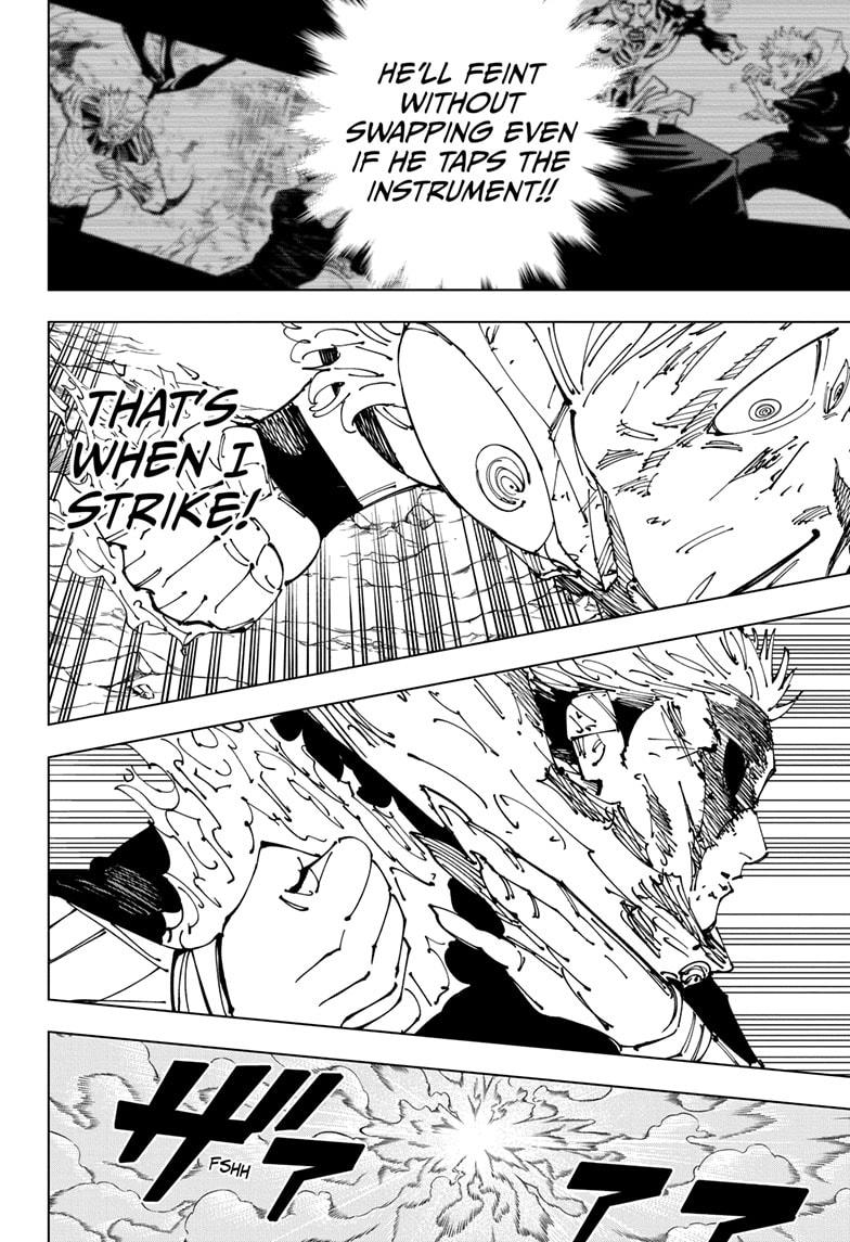 Jujutsu Kaisen Chapter 260 page 13 - Chapter 260: Inhuman Makyo Shinjuku Showdown, Part 32