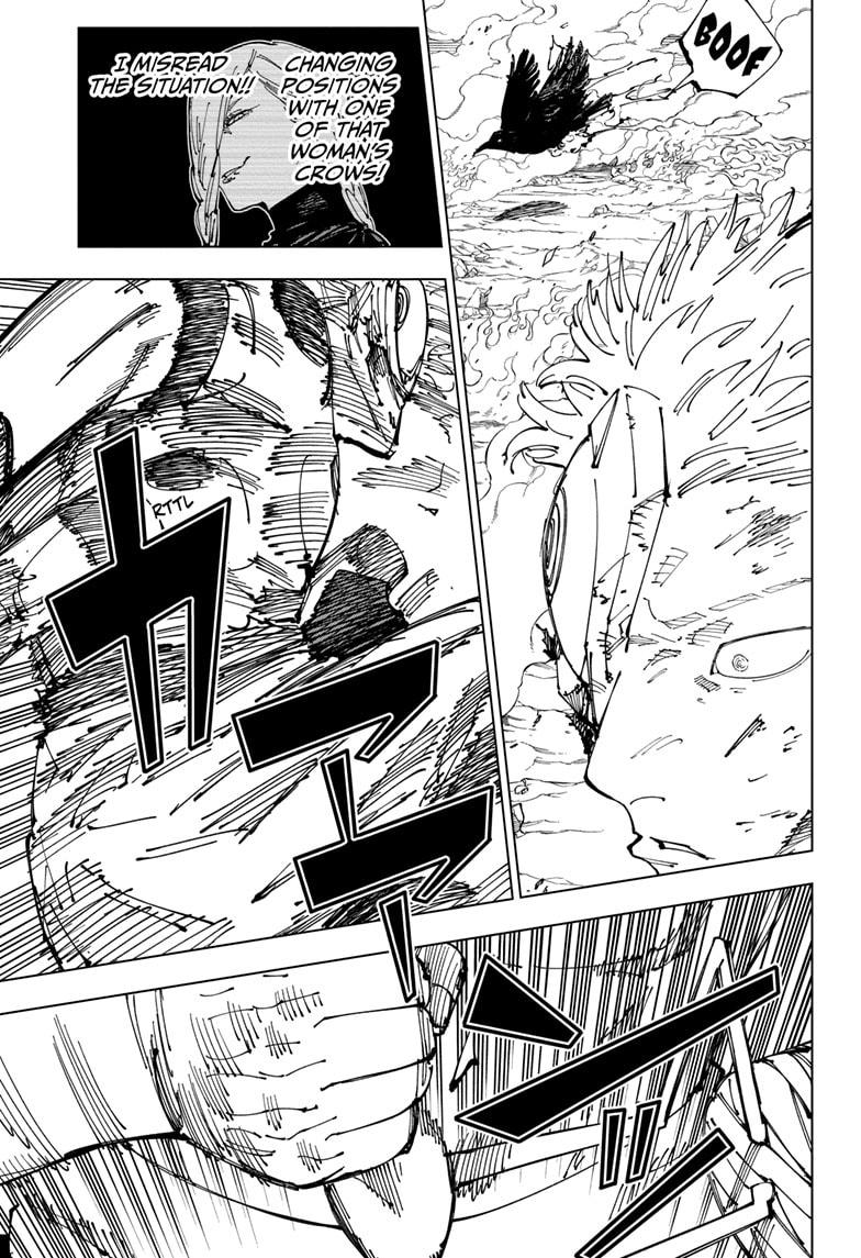 Jujutsu Kaisen Chapter 260 page 14 - Chapter 260: Inhuman Makyo Shinjuku Showdown, Part 32