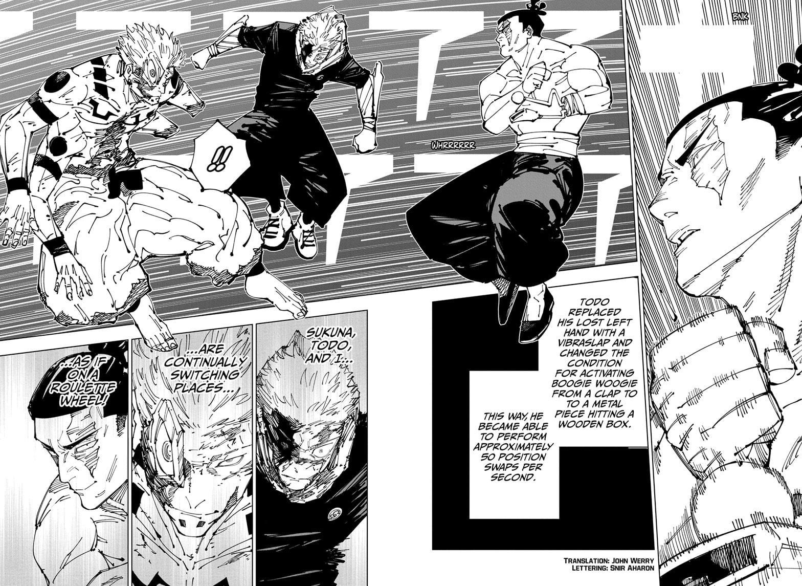 Jujutsu Kaisen Chapter 260 page 2 - Chapter 260: Inhuman Makyo Shinjuku Showdown, Part 32