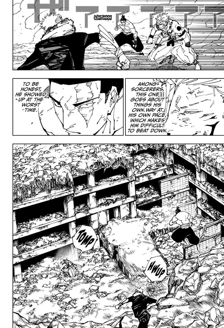 Jujutsu Kaisen Chapter 260 page 5 - Chapter 260: Inhuman Makyo Shinjuku Showdown, Part 32