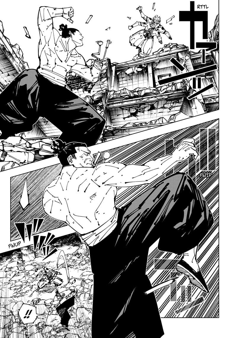 Jujutsu Kaisen Chapter 260 page 6 - Chapter 260: Inhuman Makyo Shinjuku Showdown, Part 32