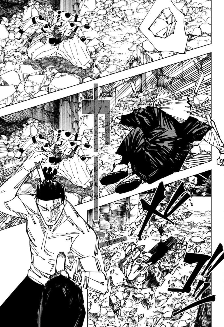 Jujutsu Kaisen Chapter 260 page 8 - Chapter 260: Inhuman Makyo Shinjuku Showdown, Part 32