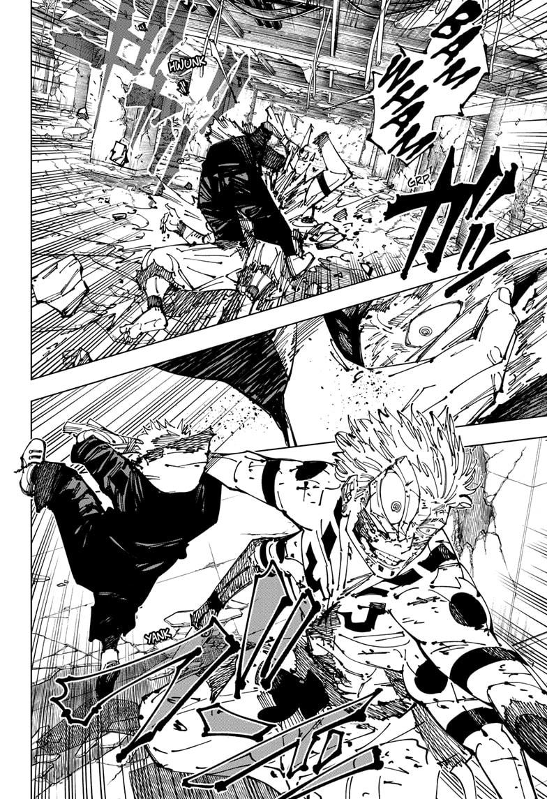 Jujutsu Kaisen Chapter 260 page 9 - Chapter 260: Inhuman Makyo Shinjuku Showdown, Part 32