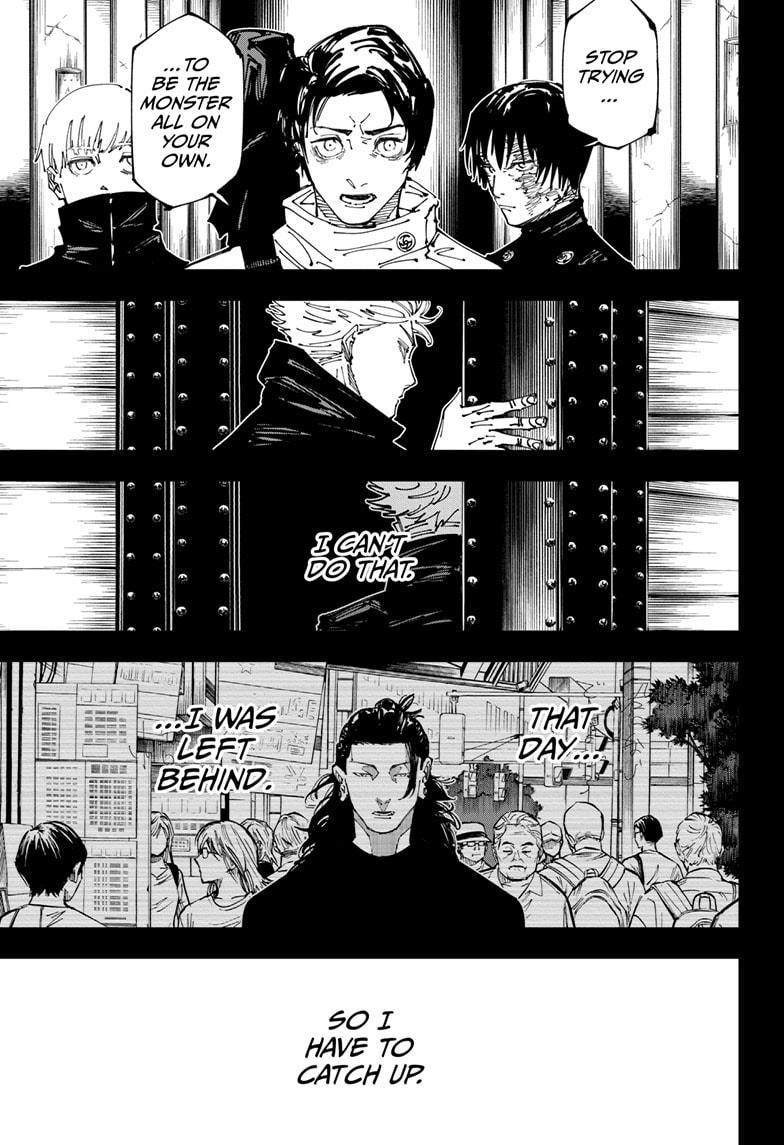 Jujutsu Kaisen Chapter 261 page 11 - Chapter 261: Inhuman Makyo Shinjuku Showdown, Part 33