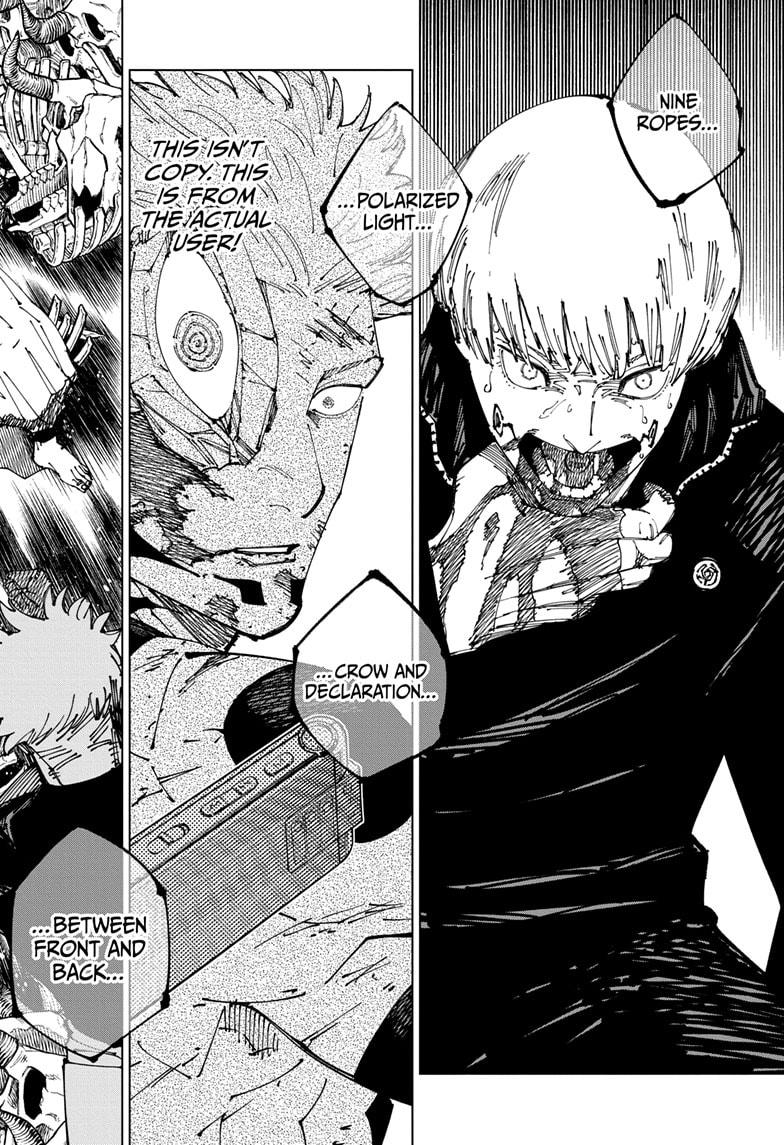 Jujutsu Kaisen Chapter 262.2 page 12 - Chapter 262.2: Inhuman Makyo Shinjuku Showdown, Part 34-2
