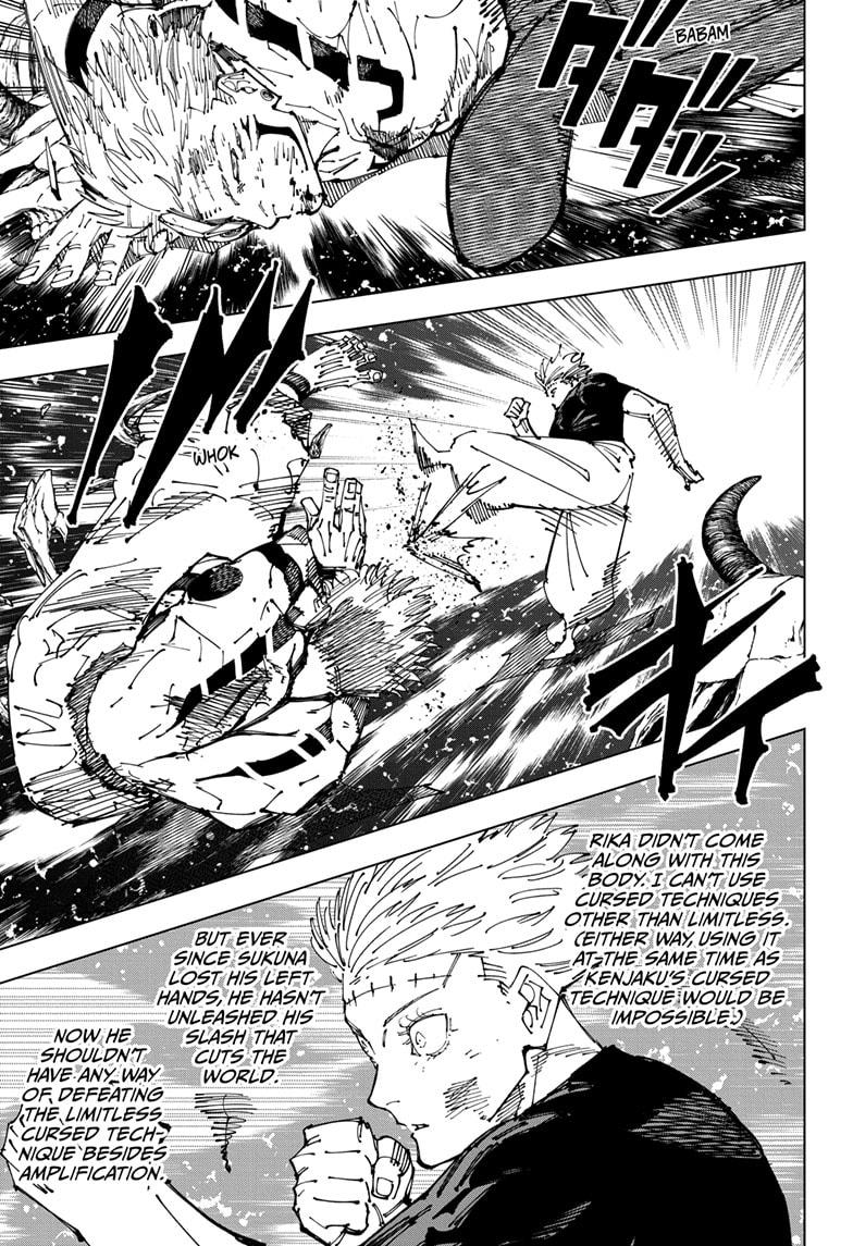 Jujutsu Kaisen Chapter 262.2 page 3 - Chapter 262.2: Inhuman Makyo Shinjuku Showdown, Part 34-2