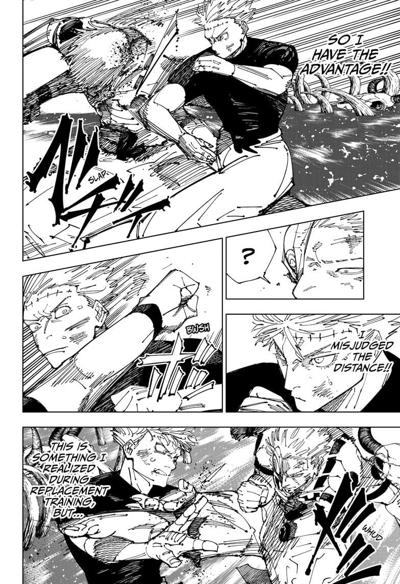 Jujutsu Kaisen Chapter 262.2 page 4 - Chapter 262.2: Inhuman Makyo Shinjuku Showdown, Part 34-2