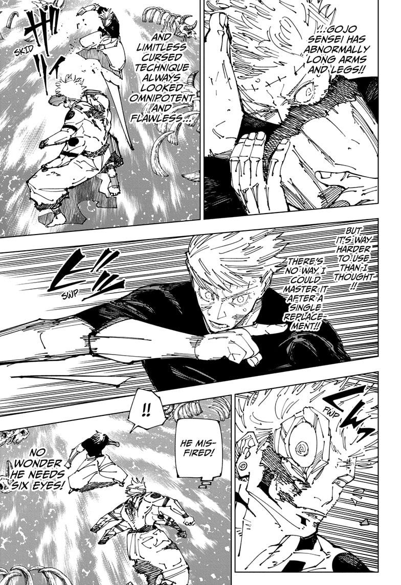 Jujutsu Kaisen Chapter 262.2 page 5 - Chapter 262.2: Inhuman Makyo Shinjuku Showdown, Part 34-2