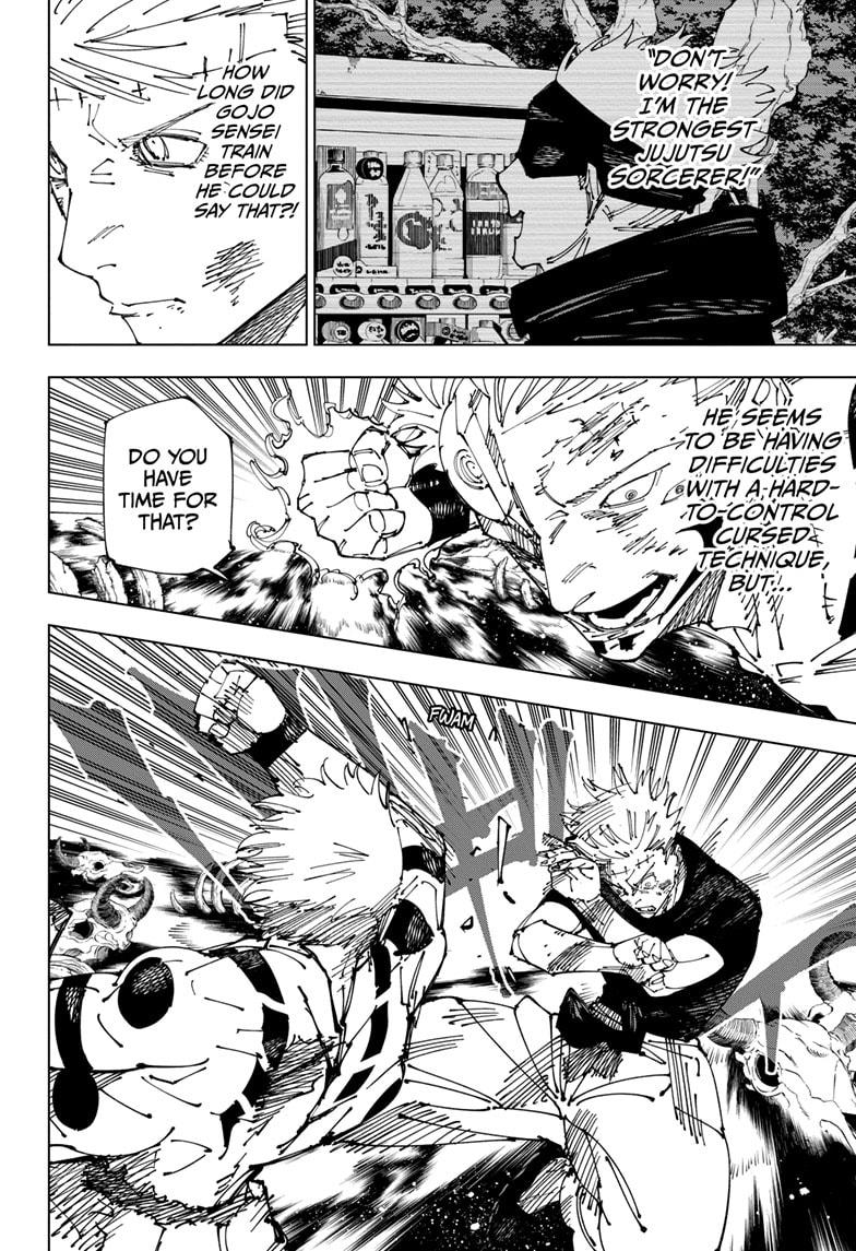 Jujutsu Kaisen Chapter 262.2 page 6 - Chapter 262.2: Inhuman Makyo Shinjuku Showdown, Part 34-2