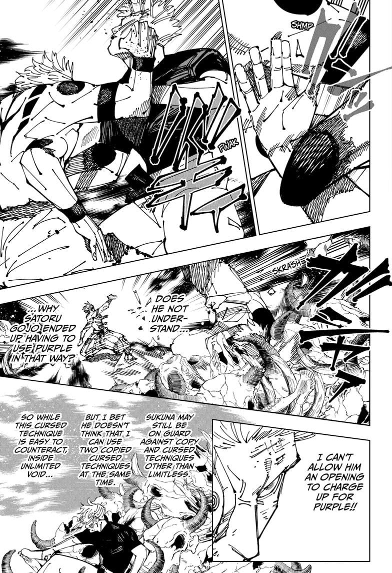 Jujutsu Kaisen Chapter 262.2 page 9 - Chapter 262.2: Inhuman Makyo Shinjuku Showdown, Part 34-2