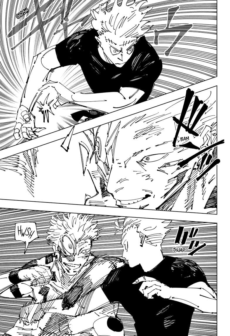 Jujutsu Kaisen Chapter 262 page 8 - Chapter 262: Inhuman Makyo Shinjuku Showdown, Part 34-1