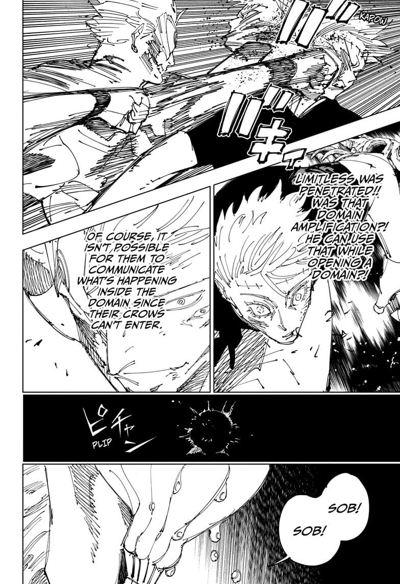 Jujutsu Kaisen Chapter 262 page 9 - Chapter 262: Inhuman Makyo Shinjuku Showdown, Part 34-1
