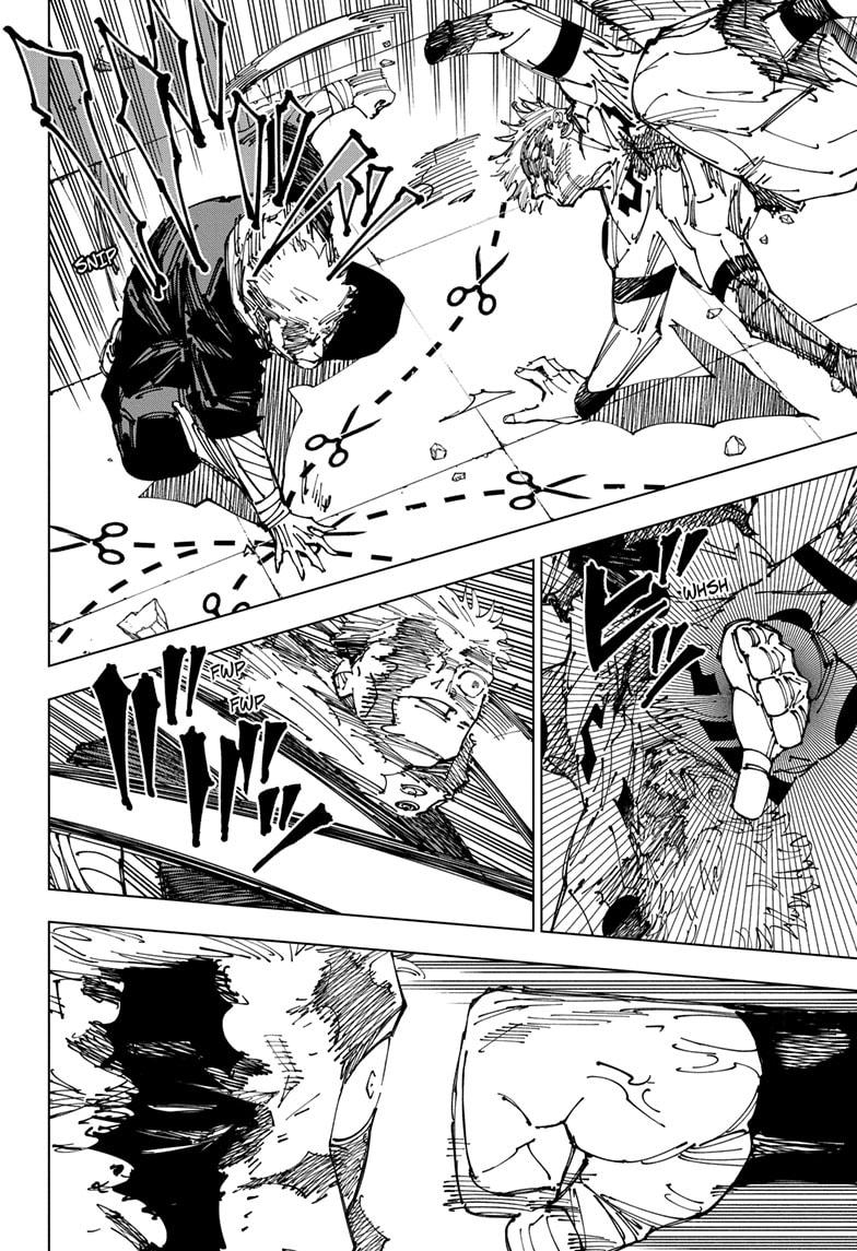 Jujutsu Kaisen Chapter 264 page 10 - Chapter 264: Inhuman Makyo Shinjuku Showdown, Part 36