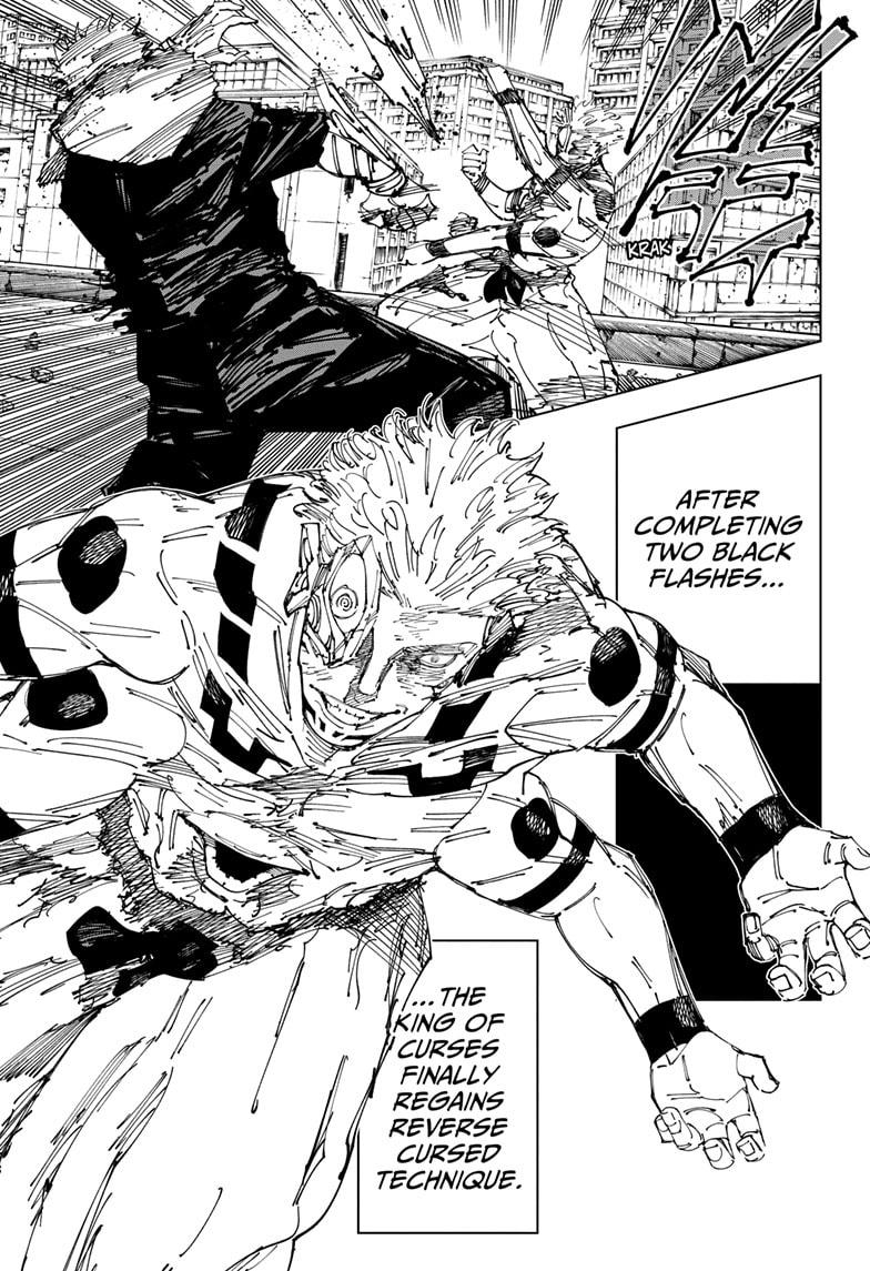 Jujutsu Kaisen Chapter 264 page 11 - Chapter 264: Inhuman Makyo Shinjuku Showdown, Part 36