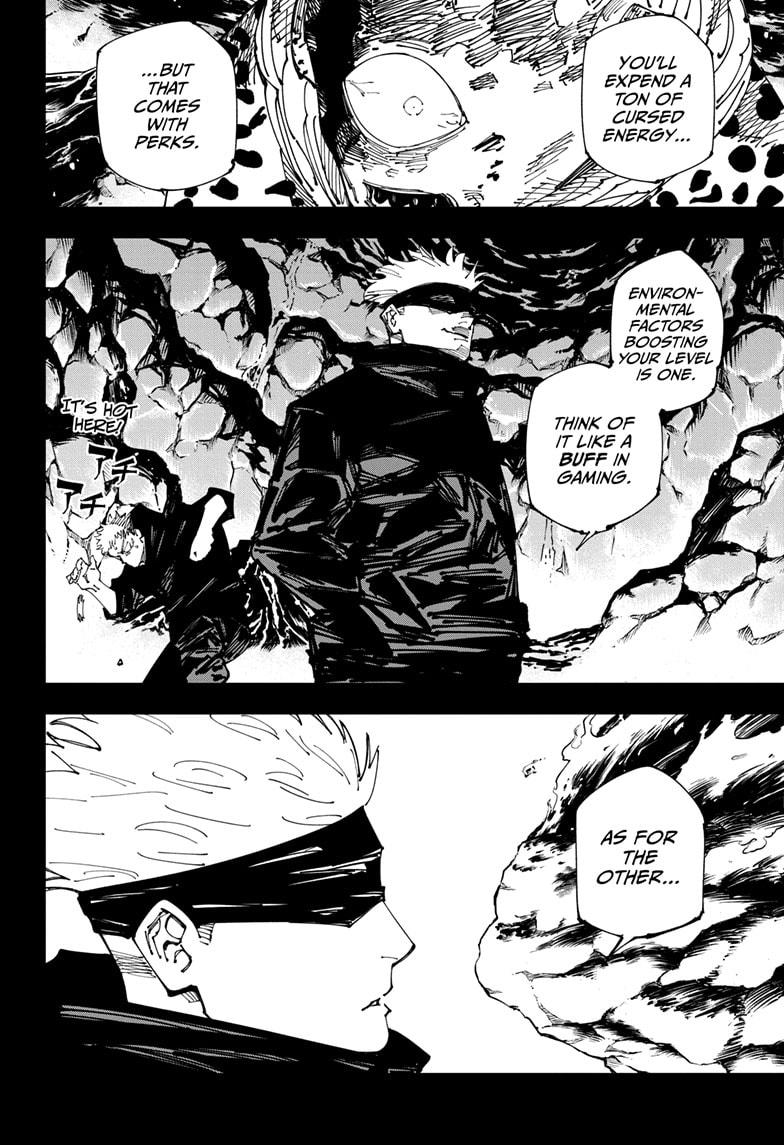 Jujutsu Kaisen Chapter 264 page 16 - Chapter 264: Inhuman Makyo Shinjuku Showdown, Part 36