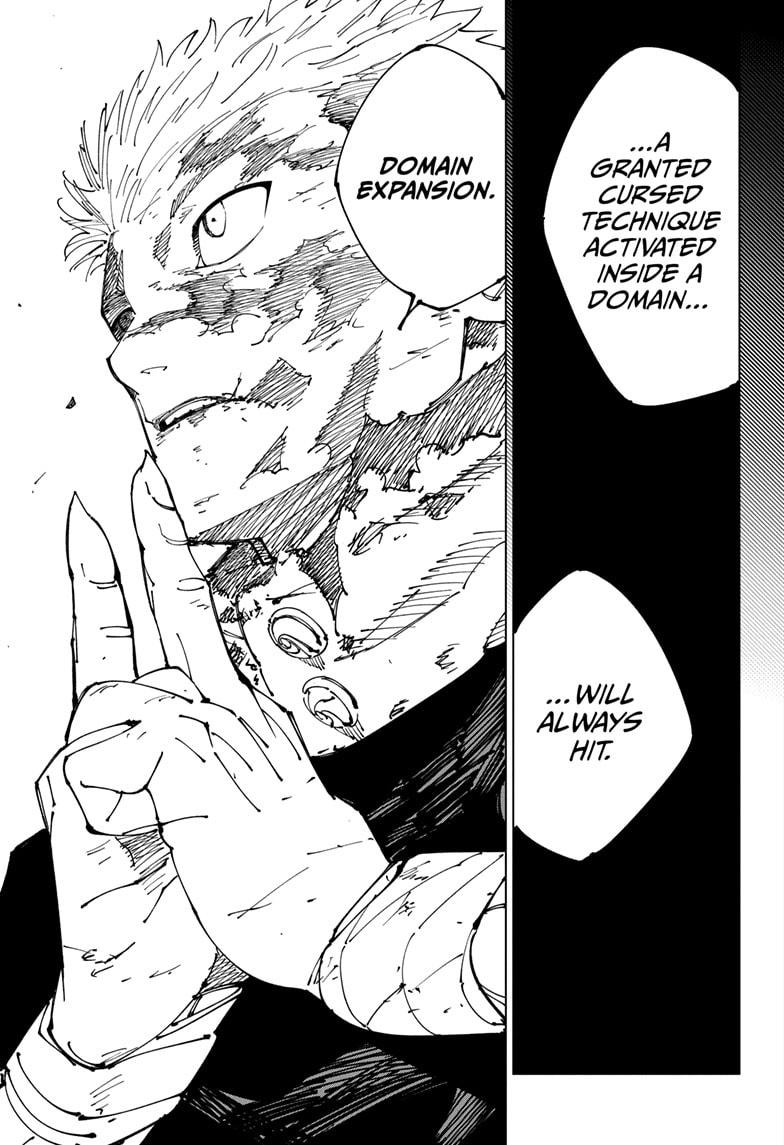 Jujutsu Kaisen Chapter 264 page 17 - Chapter 264: Inhuman Makyo Shinjuku Showdown, Part 36