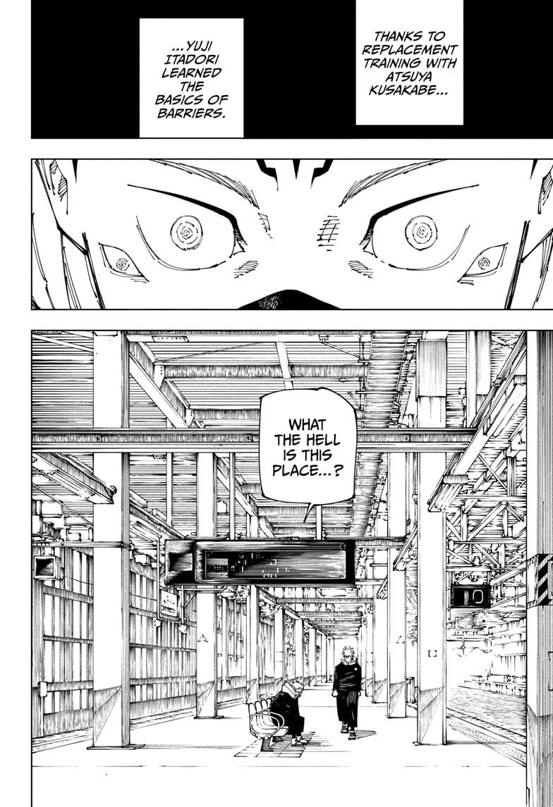 Jujutsu Kaisen Chapter 264 page 18 - Chapter 264: Inhuman Makyo Shinjuku Showdown, Part 36