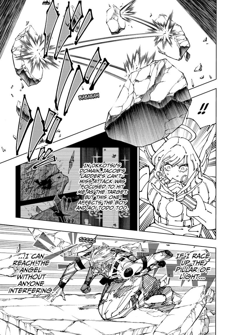 Jujutsu Kaisen Chapter 264 page 3 - Chapter 264: Inhuman Makyo Shinjuku Showdown, Part 36