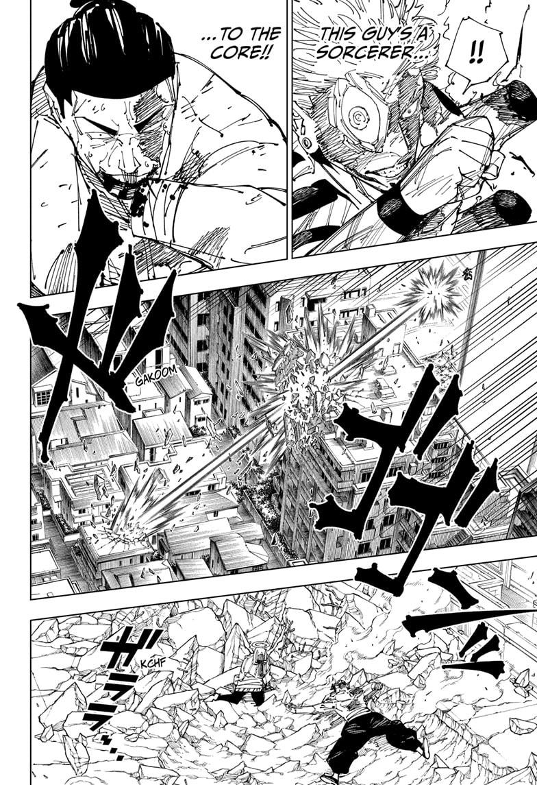 Jujutsu Kaisen Chapter 264 page 6 - Chapter 264: Inhuman Makyo Shinjuku Showdown, Part 36