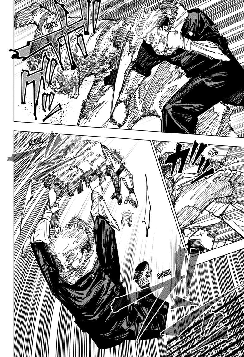 Jujutsu Kaisen Chapter 264 page 8 - Chapter 264: Inhuman Makyo Shinjuku Showdown, Part 36